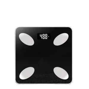 180kg Smart Body Fat Analyzer Scale with App Battery Powered Household Health Monitoring Scale RoHS Compliant