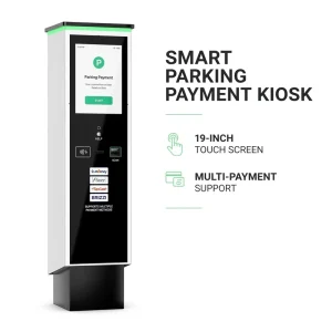19 Inch Touch Screen Auto Pay Station QR Code Scanner Commercial Car Park Parking Payment Kiosk Management System