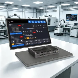 1920×1080 High Brightness Industrial Touch Panel Pc For Industry Display 2 LAN 21.5″ Screen Wide Temp Working For Kiosk Machine
