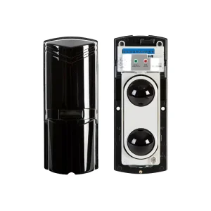 2 Beam Infrared Perimeter Alarm Detector Waterproof Outdoor Fence Security Protection Sensor for Industrial Security