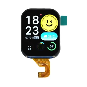 2″ IPS LCD 240×296 SPI Can Add Touch Screen Display for Smart Watches & Medical Wearables