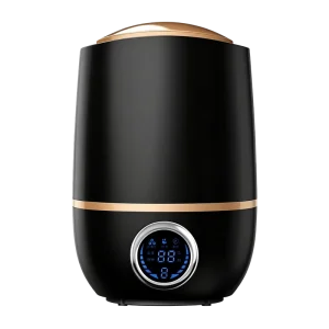 2 Liter White Black Desktop Top Fill Water Cool Mist Fog Spray Electric Small H2O Ultrasonic Air Humidifier for Kid Room