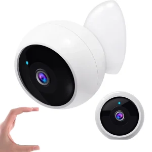 2-Pack Wireless Magnetic CMOS Security Cameras 2K WiFi AI Motion Detection Cloud Storage 110 Wide Angle Low Illumination Smart