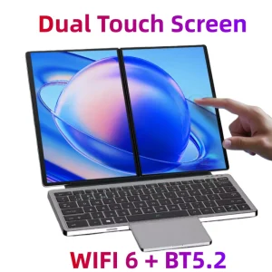 2 in 1 14 Inch Intel N150 4 Cores 4 Threads 3.60 GHz 32GB RAM+2TB ROM WIFI 6 G-Sensor Windows 11 Dual Touch Screen Laptop