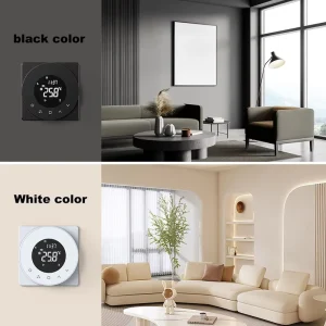 2 pipe 4 pipe Fan Coil Units Thermostat AC24V 220V EC0 10V Programmable Smart Fan coil Thermostats for Room Temperature Control