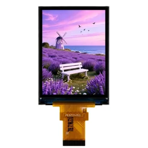 2.0 Inch TFT LCD Module 240×320 IPS Screen Compact Structure Stable FPC Automation Controller Project Solution SITRONIX ST7789V