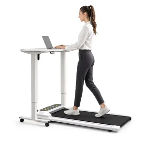 2.25HP Under Desk Treadmill Walking Pad LED Display 265LBS Capacity 0.5 4MPH with Remote Control