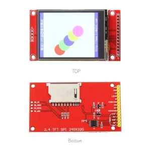 2.4 Inch ILI9341 320×240 SPI TFT LCM LED Backlight LCD Screen Module with PCB Board
