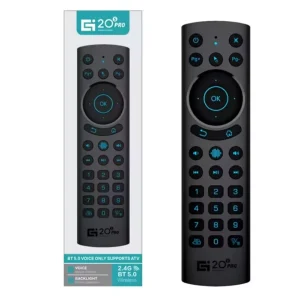 2.4G Wireless Remote Control Motion Sensing Air Mouse G20BTS PLUS BT5.0 Version Voice Assistant Remote Control Backlight
