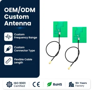 2.4GHz 6dBi Omni Vertical Built In PCB RF Antenna High Gain Stable Signal for LoRa LPWAN Wireless IoT Communication Equipment