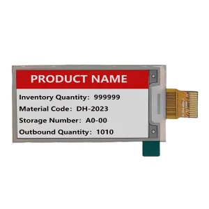 2.66 Inch Electronic Paper 152 * 296 E-ink Display Screen 3-color BWR E-paper Display Screen Color Display E-ink Screen