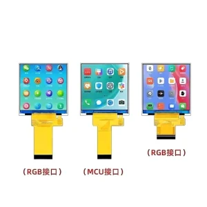 2.73″ 2.8″ 2.8 2.73 Inch Square LCD Display Module 320×320 square Screen Hmi Touch Screen Panel TFT LCD Custom Mipi Driver Board