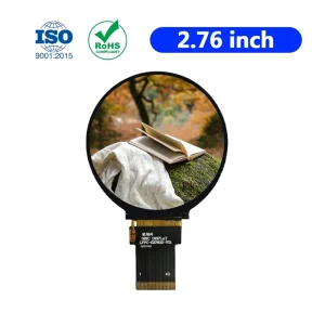 2.76 Inch 480×480 RGB/MIPI TFT LCD Display ST7701S Round for Smart Livestock Bolus Sensors and Portable Egg Candlers