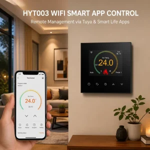 2.8 Inch Smart Color Screen WiFi Thermostat LCD Display Touch Screen Week Programmable Thermostat with APP Control