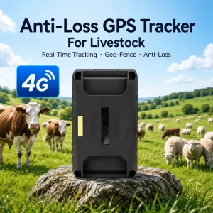 20000mAh Portable Waterproof GPS Tracker with Beidou & LBS Positioning 2G 4G Network for Cattle Livestock From China Factory