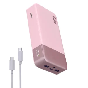 20000mAh Power Bank 65W Type C Fast Charging Portable External Battery Pack LED Display for Notebook iPhone Android Phones