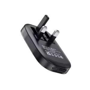 20W GaN Fast Charger USB C+Type C Foldable UK Plug Wall Adapter 2 Port PPS Charger for iPhone 15 14 Pro Max Galaxy S24
