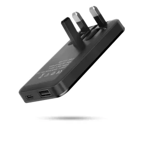 20W Ultra-Slim USB a Type-C Fast Charger Portable Lightweight PD Wall Charger for Travel