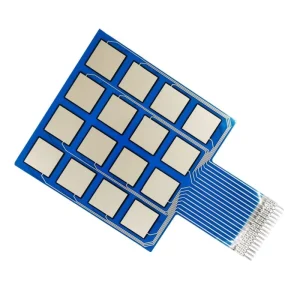 20mm Square Thin Film Pressure Force Sensors 16 Point Flexible Resistance Type 5V Analog IMM00092 FSR Sensor