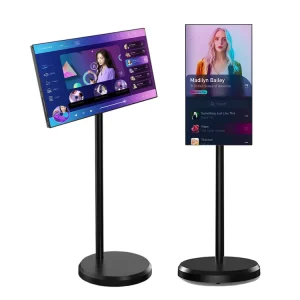 21.5 24 27 32 Inch Android Interactive Touch LCD Display with Battery Stand Wireless Smart Touch Portable