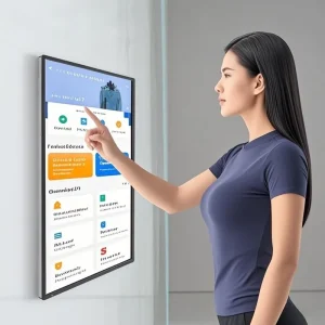 21.5 32 43 50 55 Inch Wall Mount LCD USB Android All in One Tablet Game Machine Industrial Infrared Touch Screen Monitor