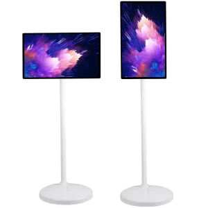Wireless Smart Portable TV Android Monitor with Built in 5 or 9H Battery Life Touch Screen LCD Display