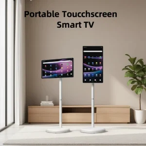 21.5 Inch Smart TV Full Color Portable Capacitive Touch Screen LCD Display 1920×1080 128GB 1 Year Exhibition Hall Retail Store