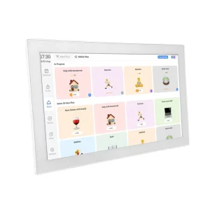 21.5 Inch Wall Planner Digital Calendar 32GB, Smart Touchscreen Interactive Display Wall Desk Mount for Schedule Meal Planner