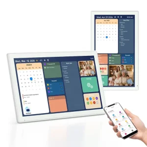 21.5″ Smart AI Digital Calendar Wall Touch Screen Family Dashboard, Electronic Display for Family System, Support Wall Mount
