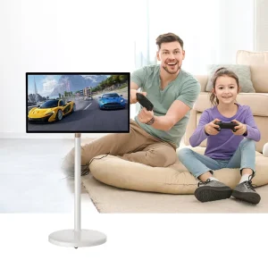 21.5 inch Portable Smart Display with Adjustable Stand and Wireless Screen Projection Touch Screen Is Suitable for Home Use
