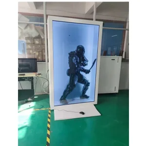 21.5”32” 65” 86” Transparent LCD Holographic Showcase 3D Touch Screen Smart Digital Signage Advertising Display