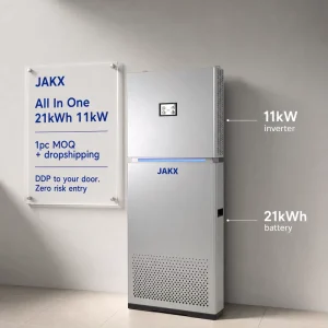 21kWh 11kW LiFePO4 Solar Battery Inverter Combo Home BESS 6000 Cycles Solar Plus Storage EV Charger Grid Factory Price