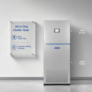 21kWh Integrated Home Energy Storage System 11kW Hybrid Inverter Pure Sine Wave UPS Wall Mounted Solar Battery Storage