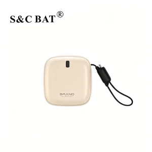 22.5W Wireless Fast-Charging 10000mAh Portable Lightweight Mini Power Bank with Type-C Input