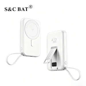 22.5W Wireless Charging Power Bank with Custom Logo, Portable Fast Charger for Phones, Gift Bulk Orders OEM