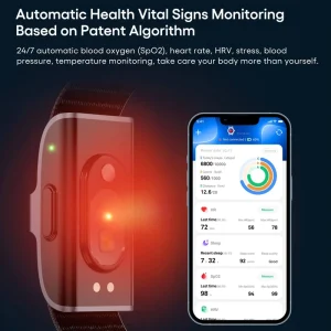 2208A Screenless Smart Bracelet With Health Monitoring Daily Multi Sport Tracking IP68 OEM Private Label