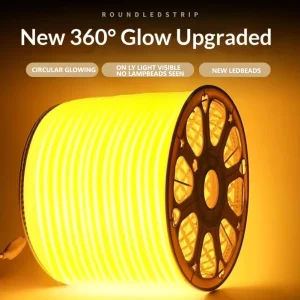 220V IP65 Rated PVC LED Rope Light Outdoor Waterproof Strip SMD2835 144LEDs m Multi Color Building Outline Landscape Lighting