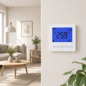 220V or 24V Low Voltage Manual Smart WiFi FCU Room Thermostat Custom Digital Thermostat for Fan Coil Unit