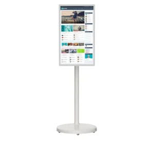 23.8-Inch Smart LCD Display New Trend Floor Standing Android 12 Signage Indoor Digital Advertising for Elevators Retail Stores