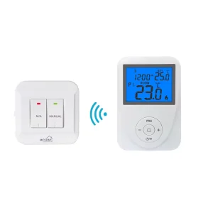 230V LCD Screen Digital Programmable Smart RF Wireless Boiler Thermostat for HVAC System