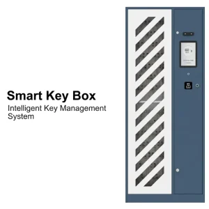 235 Keys Smart Safe Box Intelligent Key Management System Floor Stand RFID Reader Fingerprint Face Security Protection Cold
