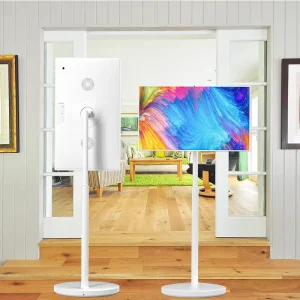 24 27 32 Inch Android 13 Smart Digital Signage and Display Floor Advertising Display Movable Touch Screen Monitor Floor Standing