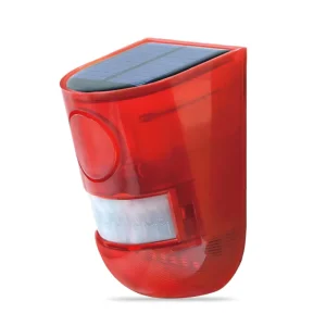 24 Hours Standby Solar Energy Infrared Human Body Induction Home Solar Security Light Tamper Movement Alarm System