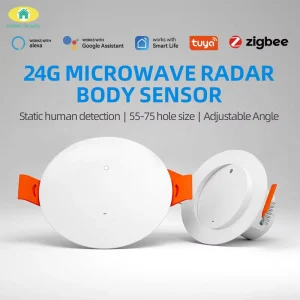 24G Radar Millimeter Wave Human Presence Sensor Tuya Smart Motion Detector Ceiling Mounted Smart Human Presence Sensor