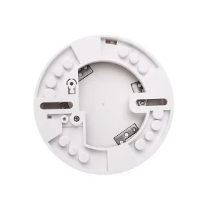 24V DC Wired 2-in-1 Smoke Heat Combined Detector Photoelectric Fire Sensor Plastic Wi-Fi Enabled 360 Smart Life App