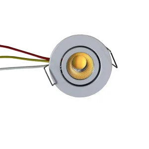 24V Dimmable 3W Mini Spot D42*26MM KNX GVS DMX DALI Casambi Deep Tunable White 2000-6000K Smart LED Downlight