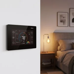 24V WiFi AC Smart Thermostat PVC & ABS Material Energy Saving Easy Install For Schools Hospitals Multi Scene Heat Pumps