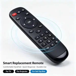 25 Keys Voice Activated Smart TV Remote Control, Universal IR Wireless Remote with OEM ODM Customization
