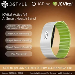 2501 SDK APL OEM ODM Smart Fitness Bracelet with Daily Health Analysis Reports AI Powered for Medical Device Suppliers
