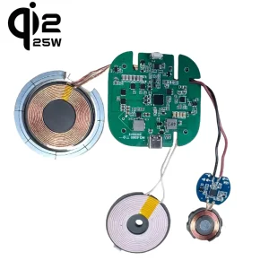 25W 3-in-1 Fast-Charging Magnetic Wireless Charging Module, Qi2 3-in-1 Wireless Charging Module